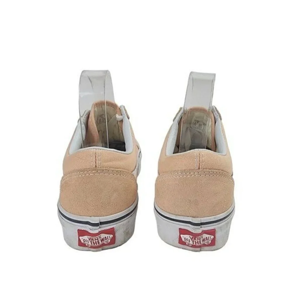 Vans Old Skool Shoe Sneakers Youth Girls Size 4.5 Honey Peach - Picture 5 of 10
